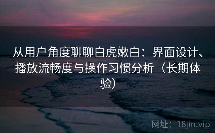 从用户角度聊聊白虎嫩白：界面设计、播放流畅度与操作习惯分析（长期体验）
