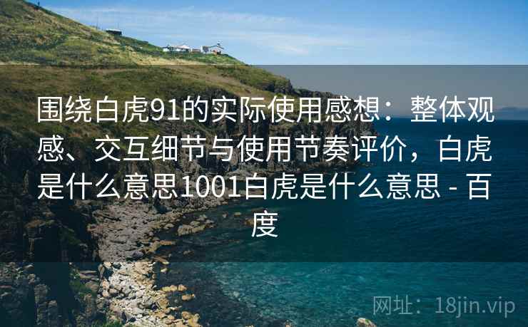 围绕白虎91的实际使用感想：整体观感、交互细节与使用节奏评价，白虎是什么意思1001白虎是什么意思 - 百度