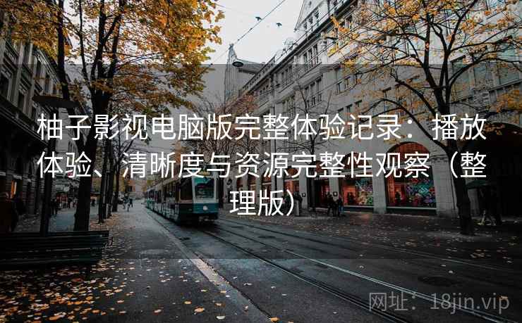 柚子影视电脑版完整体验记录：播放体验、清晰度与资源完整性观察（整理版）